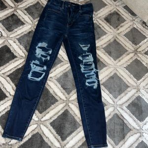 Curvy super hi rise jeggings